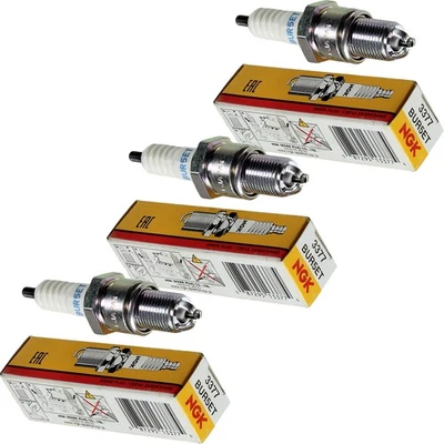 3X Original NGK Bujías 3377 Tipo BUR5ET Bujía - Imagen 1 de 3