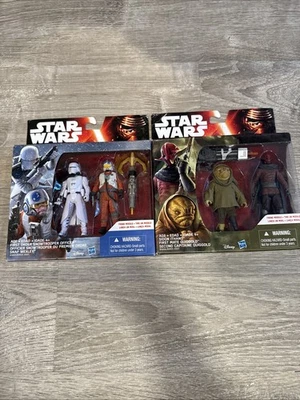 Star Wars Force Awakens 3.75" Lote de 2 Pack Snowtropper, Primer Pedido, Quiggold Nuevo Foto 1 de 3