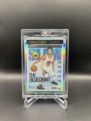 Aros de la NBA Panini 2021-22 - Slam Stephen Curry #SLAM #193 Holo Foto 1 de 3