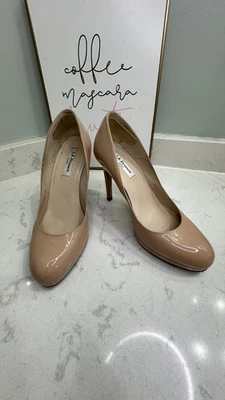 Zapatos de salón de trineo LK Bennett London en rubor neutro - talla 39 - lujo silencioso Foto 1 de 4