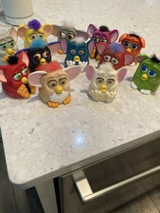 Vintage Furby/McDonalds Happy Meal Toy/Plastic Furby/Lot Of 12/1998 - Picture 1 of 7