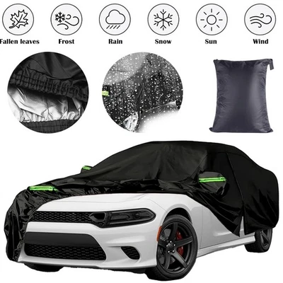 All Weather Car Cover For Dodge Challenger Charger Sedan Outdoor Dust Protection - Изображение 1 из 4