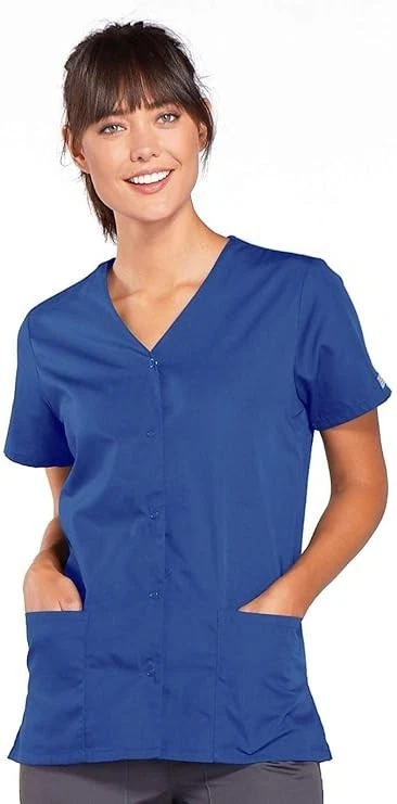 Scrubs for Women Workwear Originals Snap Front Top | 4770 - Image 1 of 1