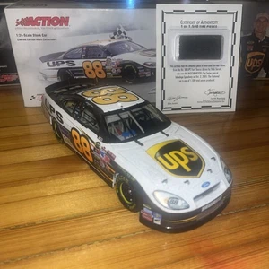 DALE JARRETT 2005 ACTION #88 TALLADEGA FINAL WIN W/TIRE PIECE /1,500 MADE XRARE! - Picture 1 of 8