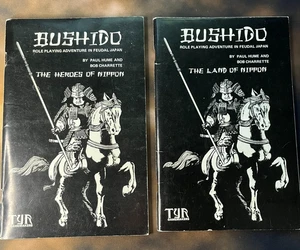 TYR Bushido Rollenspiel Nippon 1978 (1. Auflage) Buch I & II Sehr Gut + - Bild 1 von 4
