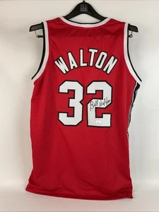 Bill Walton Signed Autographed Custom Portland Red Jersey PSA COA HOF - Picture 1 of 8