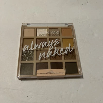 Wet N Wild Always Naked Palette, Nude Neutral Eye Makeup, Blendable, Warm and - Image 1 of 2