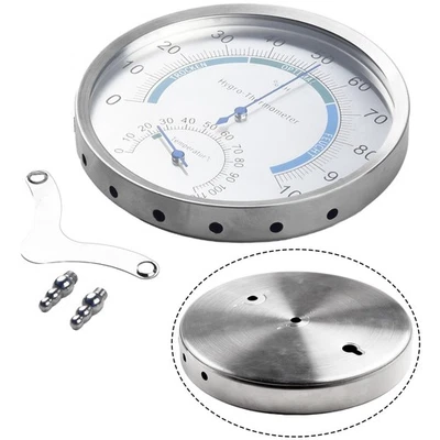 1 pièce de test climatique précision hygromètre thermomètre analogique stati - Image 1 of 4