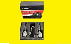 2X LA H7 Lasfit 72W 7600LM Hi/Lo Beam/Fog Light 6000K BRIGHT CONVERSION KIT - Picture 1 of 2