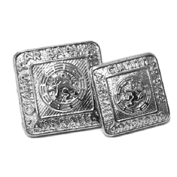 Silver Kilt Buttons Scottish Prince Charlie Argyll Crail Jacket Buttons S/L Sets - Image 1 of 1