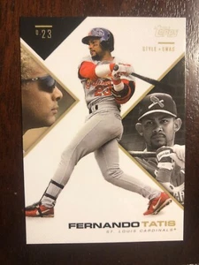 2019 Topps X Fernando Tatis Jr 0.23 Style + Swag Fernando Tatis Cardinals - Picture 1 of 2