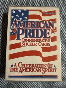 2001 Inkworks🔥AMERICAN PRIDE Factory Sealed Commemorative Sticker Set (45)🇺🇸 - Picture 1 of 2