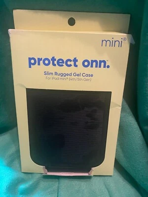 iPad Mini Slim Rugged Gel Case (4th/5th gen) Black - Image 1 of 2
