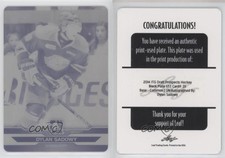 2014 ITG Draft Prospects Printing Plate Black 1/1 Dylan Sadowy #35