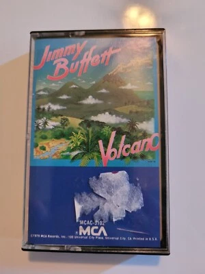 Volcano by Jimmy Buffett (Cassette, Jul-1985, MCA Records) - Image 1 of 3