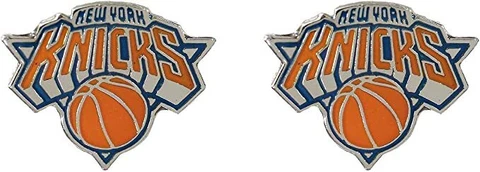 NEW YORK KNICKS TEAM POST STUD EARRINGS Cover