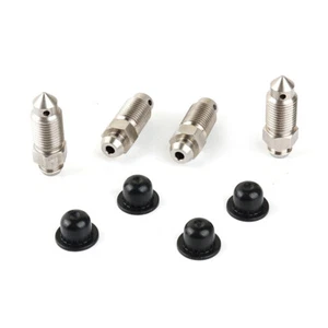 Stainless Bleed Nipple Screws M10x1.0 Pitch Brembo Caliper forSubaru STI WRX EVO - Picture 1 of 6