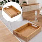  Serving Platters Appetizers Decorative Tray Bamboo Rectangle