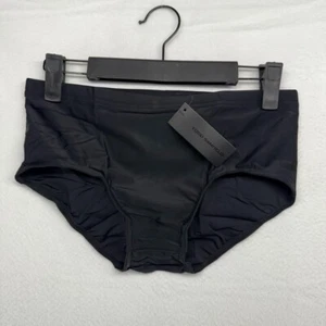 Todd Sanfield Swim Trunk Men's Small Black Onyx Sand Brief Solid NEW - Picture 1 of 6
