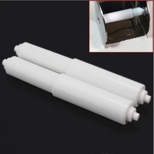 Toilet Insert Replacement Spring Plastic Roller Spindle Roll Paper Holder - Picture 1 of 10