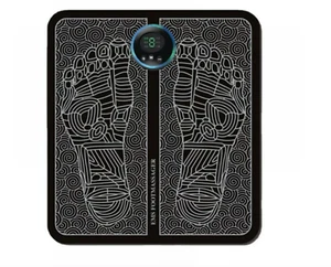 2 Pcs EMS Foot Massager Pad Mat Electric Massagers USB LCD Portable Rechargeable - Picture 1 of 7