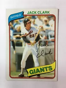 1980 Topps #167 JACK CLARK * NM-MT or Better E5123418 - Picture 1 of 23