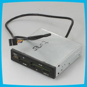 Czarny wewnętrzny stacjonarny czytnik kart PC USB2.0 MMC XD MS MD CF Micro SD - Zdjęcie 1 z 2