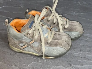 Stride Rite Boys Charlie Leather Sneakers Size 6M Toddler - Picture 1 of 8