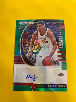 RS26766 2020-21 Panini Prizm Draft Picks Prospect Auto Green #59 Mason Jones - Image 1 of 2