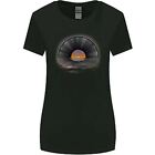 Vinyl Sunset Record LP Turntable Music Womens Wider Cut T-Shirt