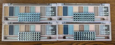 LOTE DE 4 SOMBRAS DE OJOS HARD CANDY TOP TEN COLECCIÓN #1302 RICAS Y FAMOSAS NUEVAS/SELLADAS Foto 1 de 3