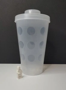 Neu Lego Pick A Brick Cup Aufbewahrung Kunststoff Behälter mit Deckel *eingestellt* - Bild 1 von 3