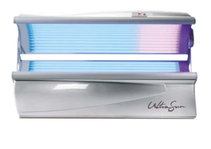 Ultrasun E4 Special Silver Edition Sunny Silver Sonnenbank Heimsolarium Solarium - Bild 1 von 6