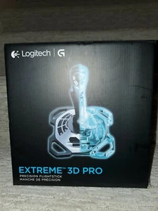 NEW NEVER USED Logitech Extreme 3d pro joystick. Box slightly damaged. - Picture 1 of 6