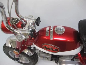 JUEGO CALCOMANÍAS ADVERTENCIA HONDA Z50 K2 CROMO SET REPRO Z50A 1970 1971 - Imagen 1 de 3