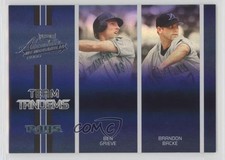 2005 Playoff Absolute Memorabilia Team Tandems Spectrum Ben Grieve Brandon Backe
