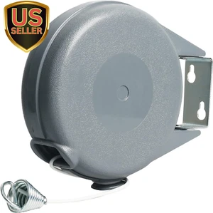 Retractable Clothesline Heavy Duty Retracting Clothes Line Outdoor and Indoor wi - Picture 1 of 7