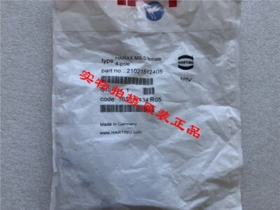 1pcs New HARTING HARAX 24 M8-S 21021512405 - Image 1 of 2