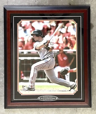 Buster Posey firmado/enmarcado 16x20 - ROY, MVP, All Star - Autenticación MLB Foto 1 de 4