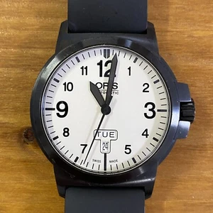 ORIS BC3 Advanced 7641-47 Automatic White Dial Day Date Men's Watch from JP - Picture 1 of 12