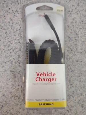 Cargador de coche rápido con logotipo de Verizon OEM para Samsung Flip Shot Glyde Gleam & Juke ¡NUEVO! Foto 1 de 2