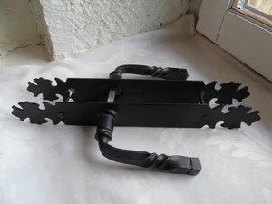 French solid wrought iron door handle door plate to any projects - Picture 1 of 5