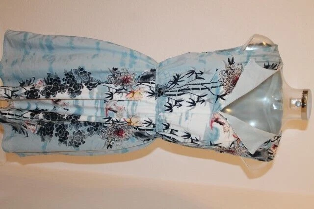 Uttam Boutique Summer Dress Multicoloured Size 40 Very Good #V0129 - Bild 1 von 1