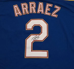 Maglia squadra Luis Arraez firmata Venezuela 🇻🇪 taglia L di persona con certificato di autenticità - Foto 1 di 3