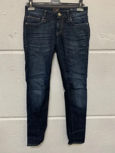 Mavi Damen Jeans Serena Low Rise, Super Skinny Dunkel Navy W27 L30 - Picture 1 of 4