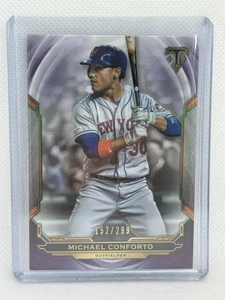 2019 Topps Triple Threads Amethyst /299 Michael Conforto #98 - Bild 1 von 2