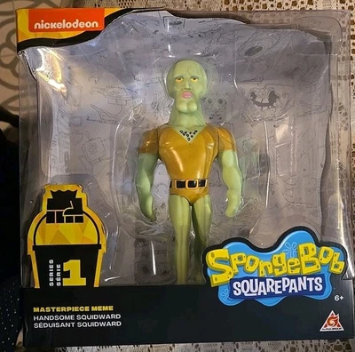 Hermoso Calamardo Bob Esponja Pantalones Cuadrados Obra Maestra Memes Figura Vinilo Nuevo Foto 1 de 4