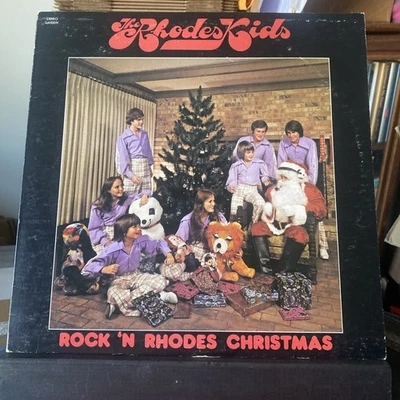 🎅🏼  The Rhodes Kids - Rock N’ Rhodes Christmas ‎(1974, Vinyl LP) - Bild 1 von 4