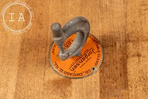 Jorgensen Pony Klemme Werbung Briefbeschwerer - Bild 1 von 7