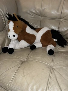Dan Dee Brown Collectors Choice Horse 18” Soft Plush Painted Palomino Stuffed CA - Picture 1 of 8